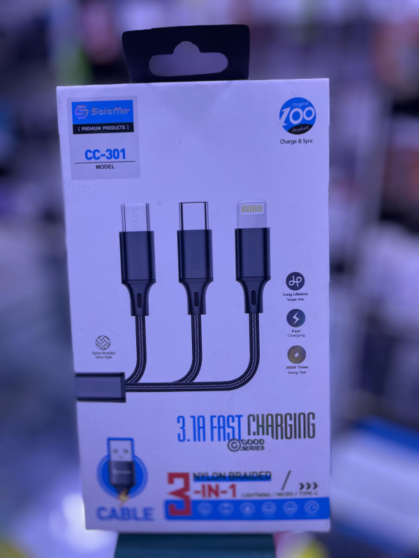 سلك شحن متعدد المداخل