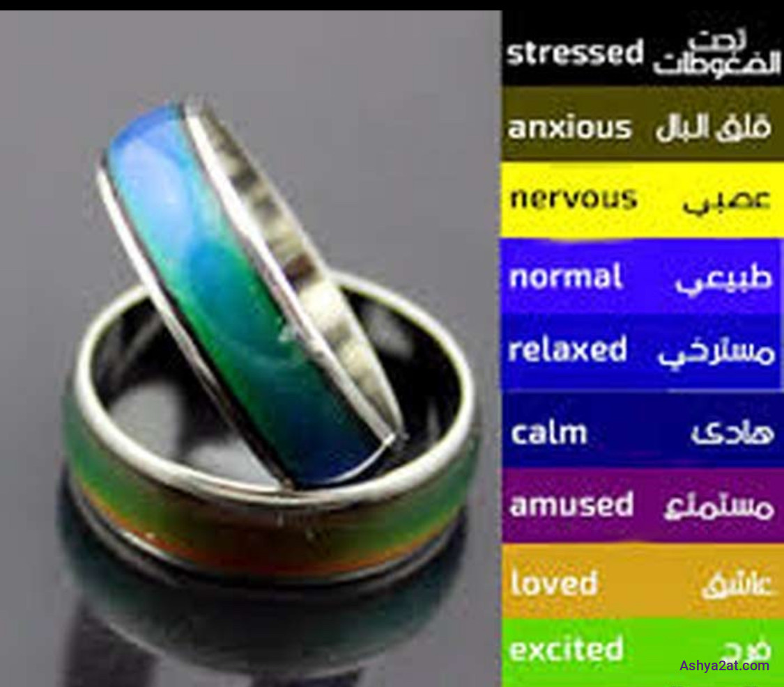 خاتم المتغير لونه حسب المزاج