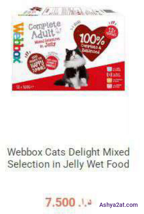 Webbox Cats Delight Mixed Selection in Jelly Wet Food