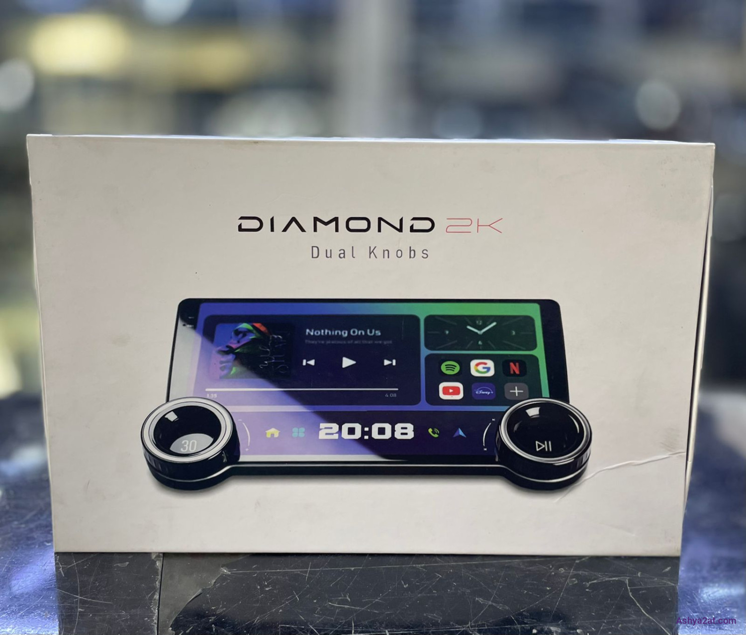 شاشة للسيارة