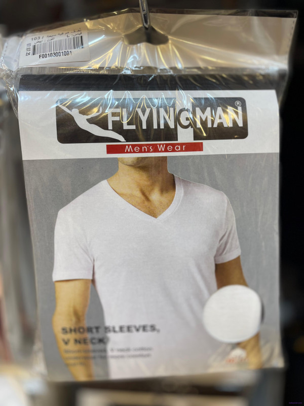 فنيلا نص كُم قطن