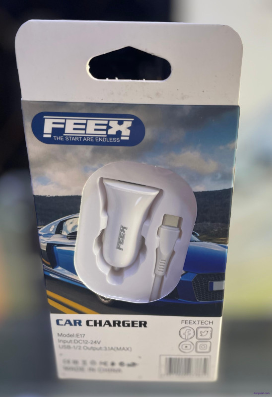 شاحن سيارة USB