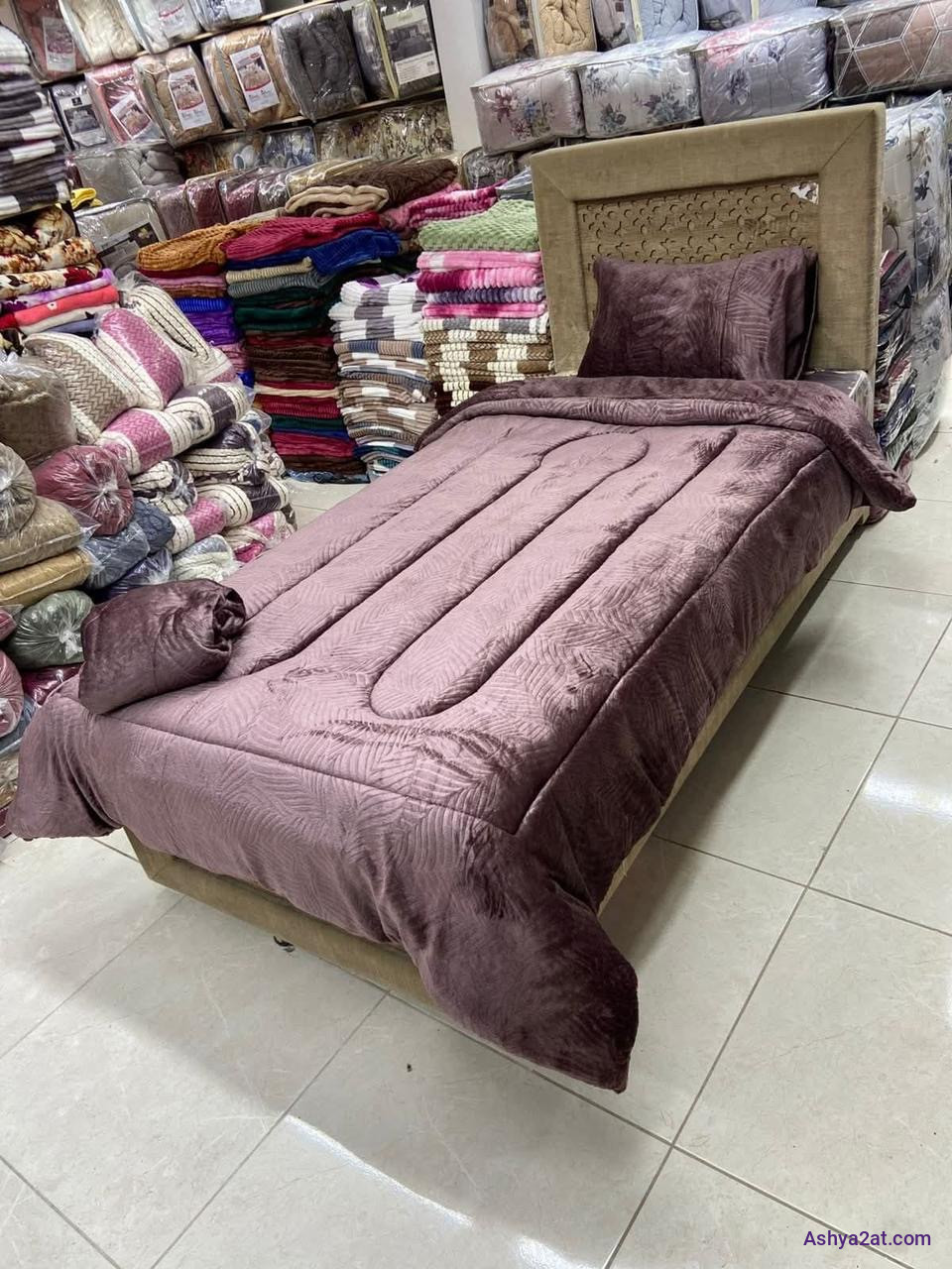 طقم فراش مزدوج + مفرد