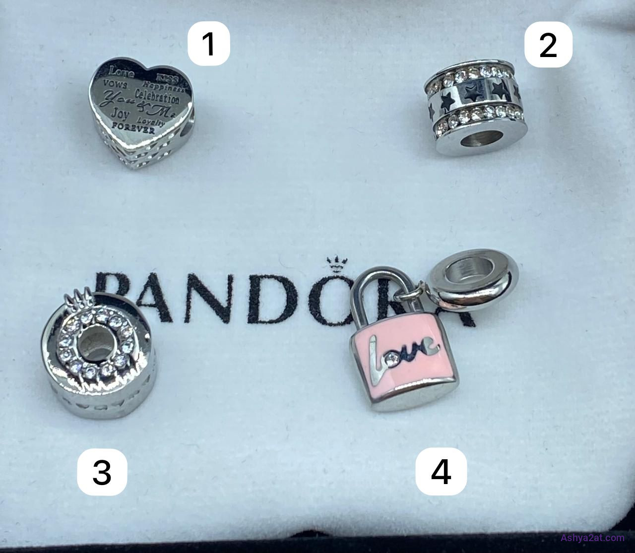 pandora charms
