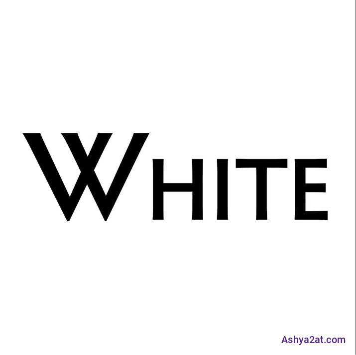 White