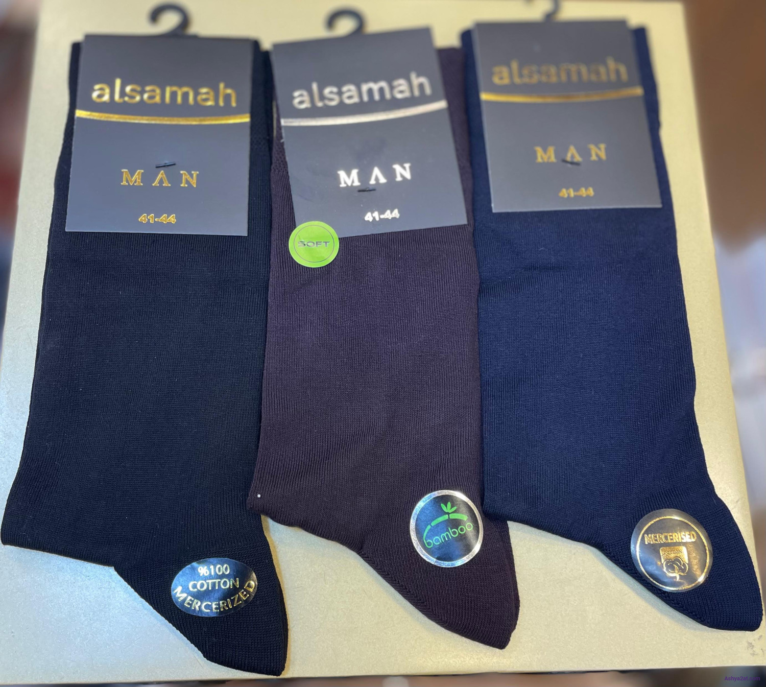 جوارب رجالية ساق طويل