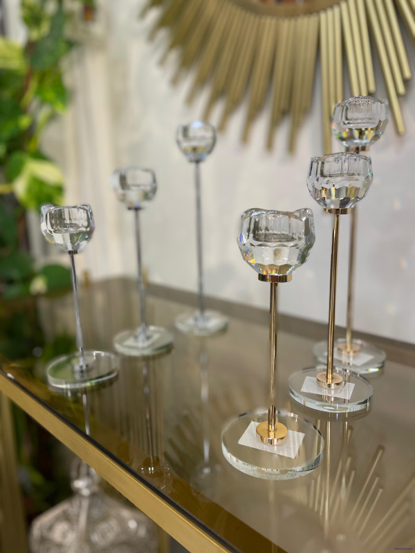 شمعدان كريستال