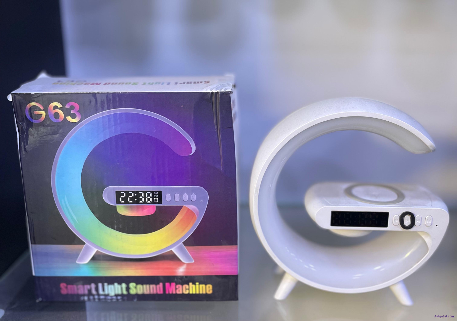 سماعة مضيئة